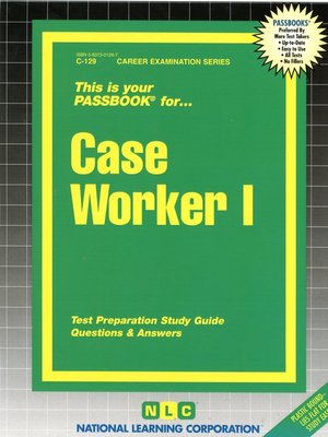 cover image of Case Worker I
